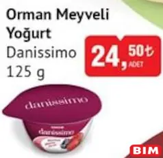 DANİSSİMO ORMAN MEYVELİ YOĞURT 125 G DANİSSİMO ORMAN MEYVELİ YOĞURT 125 G